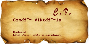Czmór Viktória névjegykártya